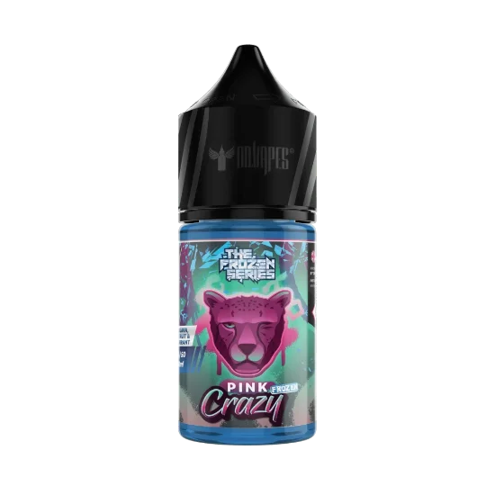 تصویر  سالت نیکوتین انگور فرنگی سياه  پشن فروت گواوا یخ دکتر ویپز  ⫸⫷ Dr.Vapes Pink Crazy Frozen
