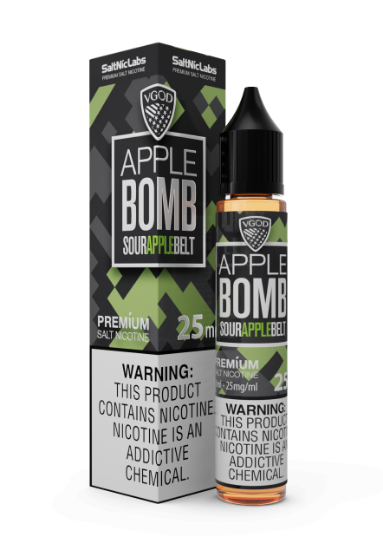 سالت نیکوتین ویگاد اپل بامب طعم سیب ترش - VGOD SaltNic Apple Bomb