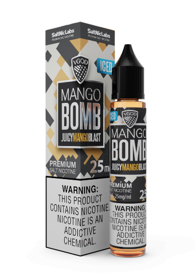 سالت نیکوتین ویگاد آیس منگو بامب طعم انبه یخ - VGOD SaltNic Iced Mango Bomb