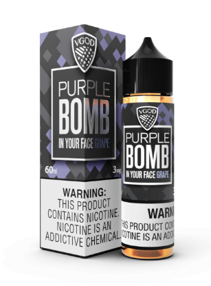 خرید جویس ویگاد پرپل بمب اصل طعم انگور بنفش (VGOD Purple Bomb)