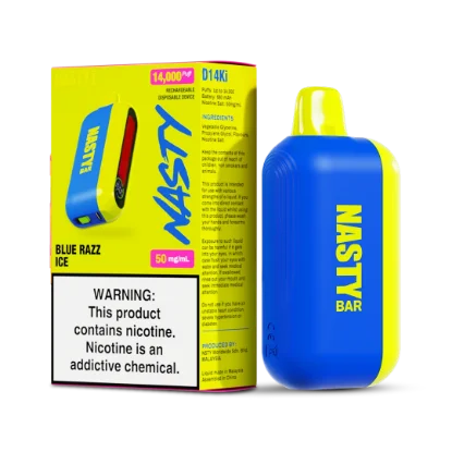 پاد ناستی ۱۴۰۰۰ پاف Blue Razz Ice اصل