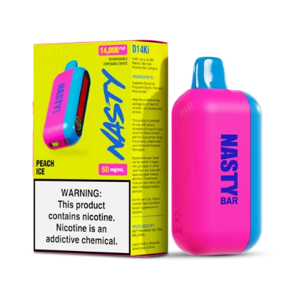 پاد ناستی ۱۴۰۰۰ پاف Peach Ice اصل