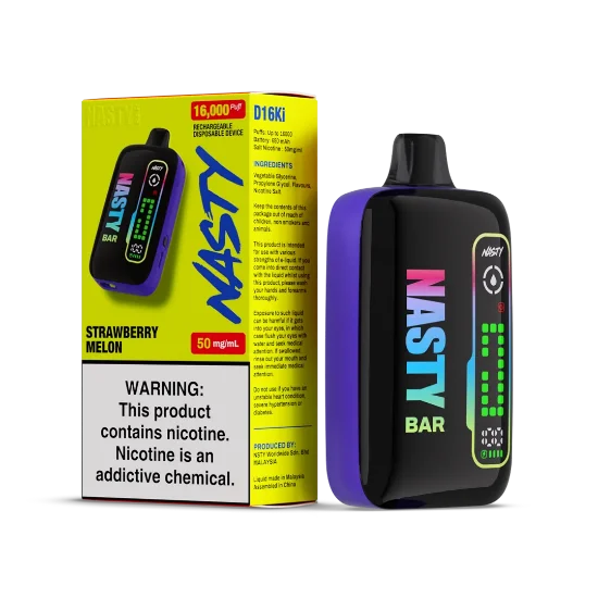 تصویر  NASTY-Strawberry-Lemon || پاد یکبار مصرف توت فرنگی لیمو