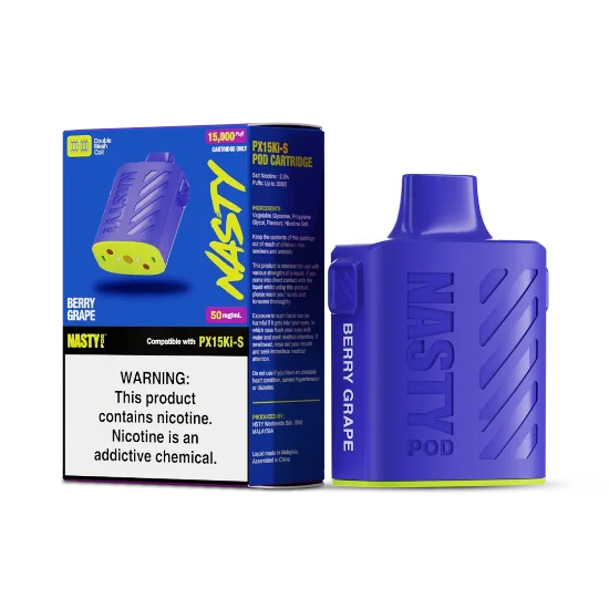 تصویر  NASTY-Berry-Grape || پاد یکبار مصرف نستی انگور و توت 