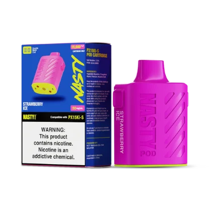 تصویر  NASTY-Strawberry-Ice || پاد یکبار مصرف نستی توت فرنگی یخ