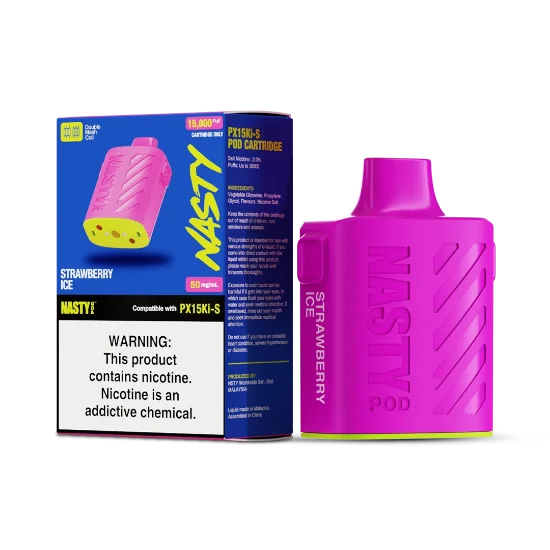 تصویر  NASTY-Strawberry-Ice || پاد یکبار مصرف نستی توت فرنگی یخ
