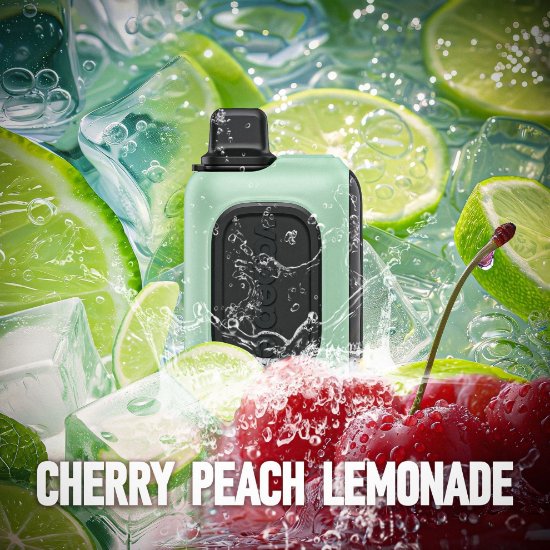 پاد یکبار مصرف اینستا بار ۱۵۰۰۰ طعم لیموناد هلو آلبالو - Insta Bar 15000 Cherry Peach Lemonade