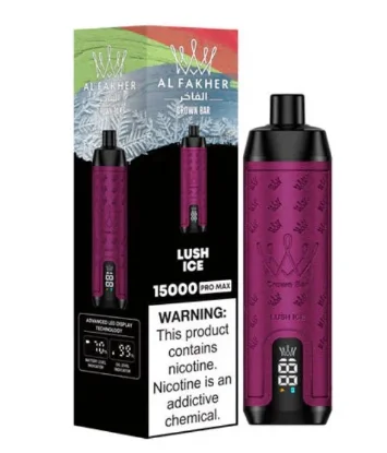 پاد یکبار مصرف الفاخر پرو 15000 پاف طعم لاش آیس