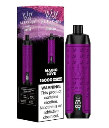 پاد یکبار مصرف الفاخر پرو 15000 پاف طعم مجیک لاو