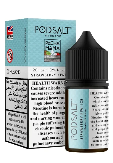 خرید سالت پاد سالت Pod Salt Pacha Mama Strawberry Kiwi اصل اورجینال.