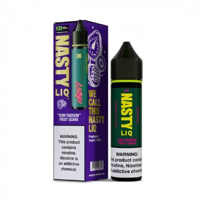 خرید جویس نستی لیک کیوی پشن فروت گواوا اصل (Nasty Liq Freebase)