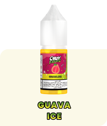 سالت نیکوتین توکیو کرزی فروت طعم گواوا یخ ۱۰ میلی‌لیتر اصل Tokyo Crazy Fruits Guava Ice