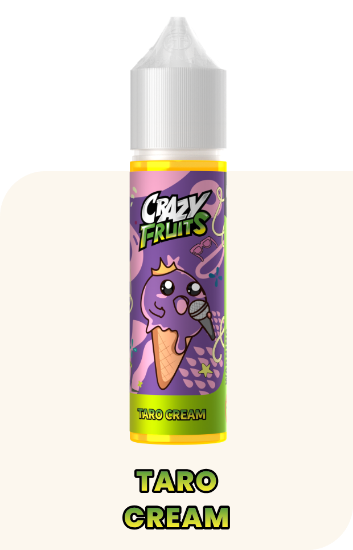 جویس توکیو تارو کریم ۶۰ میل Tokyo Crazy Fruits Taro Cream Juice