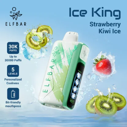 پاد Strawberry Kiwi Ice Elfbar Ice King 30k اصل