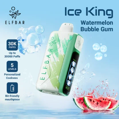 پاد Watermelon Bubble Gum Elfbar Ice King 30k اصل