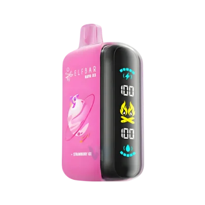 ویپ یکبار مصرف الف بار ۲۵۰۰۰ پاف Raya D3 توت فرنگی یخ اصل