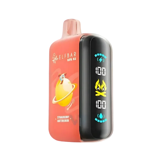  ویپ یکبار مصرف الف بار ۲۵۰۰۰ پاف Raya D3 توت فرنگی هندوانه اصل