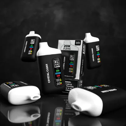 ویپ یکبار مصرف بلک بار ۲۰۰۰۰ پاف کریستال کلیر اصل