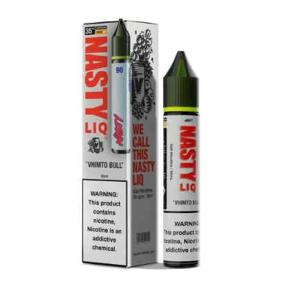 تصویر  سالت نیکوتین نستی لیک اسپیرمینت نعنا تازه و شیرین ۶۰ میل (Nasty Liq Spearmint 60ml)