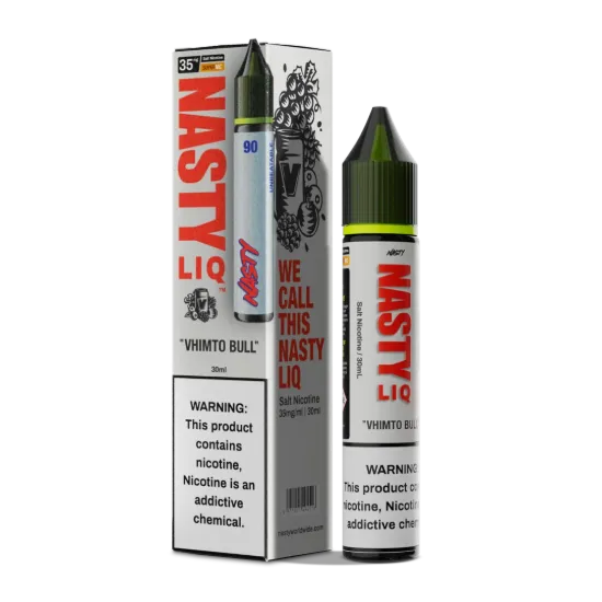 تصویر  سالت نیکوتین نستی لیک اسپیرمینت نعنا تازه و شیرین ۶۰ میل (Nasty Liq Spearmint 60ml)