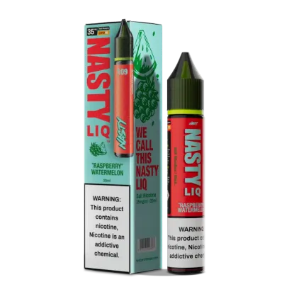 تصویر  سالت نیکوتین نستی لیک هلو یخ هلو خنک ۶۰ میل (Nasty Liq Peach Ice 60ml)