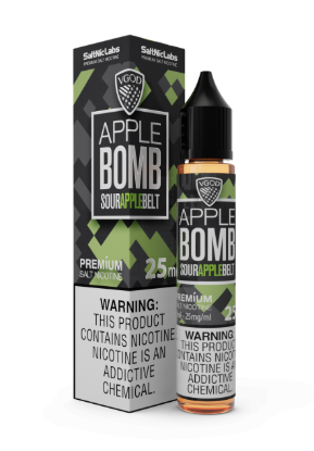 تصویر  سالت نیکوتین ویگاد اپل بمب (VGOD SaltNic Apple Bomb)