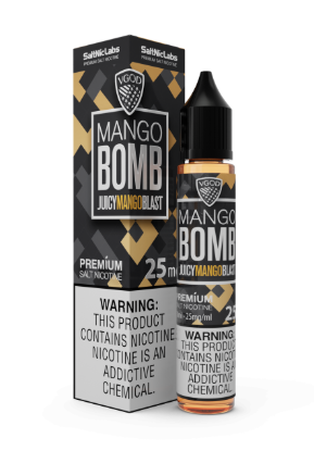 تصویر  سالت نیکوتین ویگاد منگو بمب (VGOD SaltNic Mango Bomb)