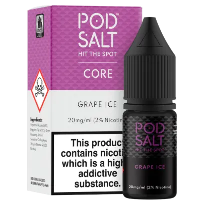 تصویر  سالت نیکوتین پاد سالت انگور یخ (PodSalt Grape Ice Pod)