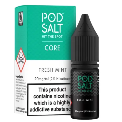 تصویر  سالت نیکوتین پاد سالت نعنا تازه (PodSalt Pod Fresh Mint)