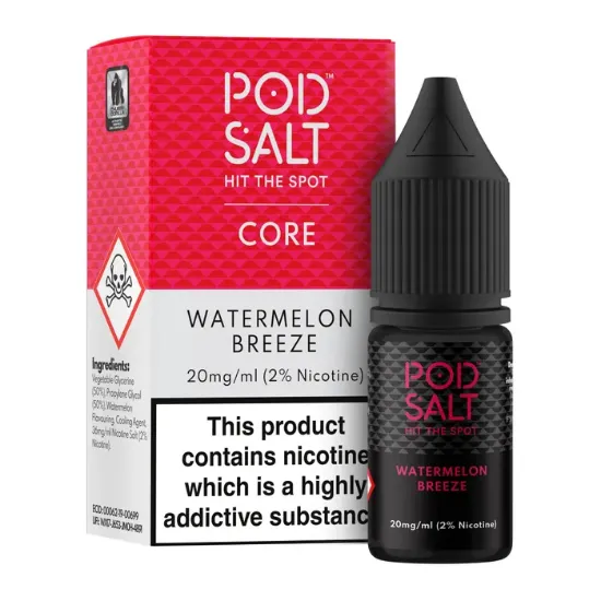 تصویر  سالت نیکوتین پاد سالت هندوانه یخ (PodSalt Pod Watermelon Breeze)