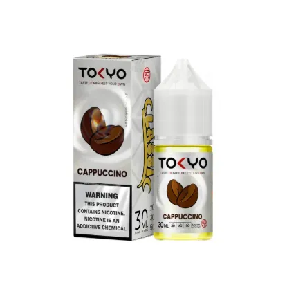 تصویر  سالت نیکوتین توکیو کاپوچینو ۳۰ میل (Tokyo SaltNic 30ML CAPPUCCINO)