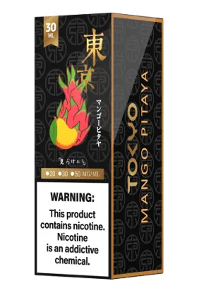 تصویر  سالت نیکوتین توکیو گلدن انبه دراگون فروت ۳۰ میل (Tokyo Golden 30ml MANGO PITAYA)