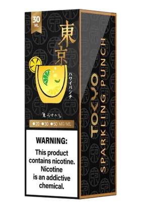 تصویر  سالت نیکوتین توکیو گلدن نوشیدنی پانچ گازدار ۳۰ میل (Tokyo Golden 30ml SPARKLING PUNCH)