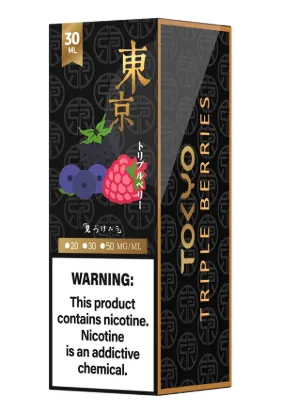 تصویر  سالت نیکوتین توکیو گلدن تریپل بری ۳۰ میل (Tokyo Golden 30ml TRIPLE BERRIES)