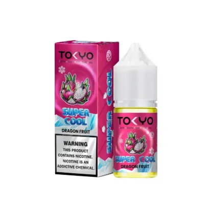 تصویر  سالت نیکوتین توکیو دراگون فروت یخ ۳۰ میل (Tokyo SaltNic 30 ML Super Cool DRAGON FRUIT)