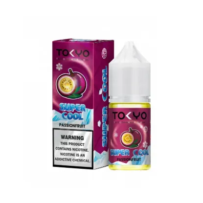 تصویر  سالت نیکوتین توکیو سوپر کول پشن فروت ۳۰ میل (Tokyo SaltNic 30ml Super Cool PASSIONFRUIT)