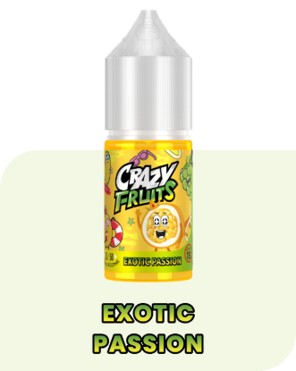 تصویر  سالت نیکوتین توکیو کریزی فروت ایگزاتیک پشن (Tokyo Crazy Fruit Exotic Passion SaltNic)