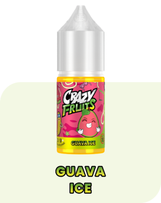 تصویر  سالت نیکوتین توکیو کریزی فروت گواوا یخ (Tokyo Crazy Fruit Guava Ice SaltNic)
