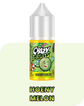 تصویر  سالت نیکوتین توکیو کریزی فروت هانی ملون (Tokyo Crazy Fruit Honey Melon SaltNic)