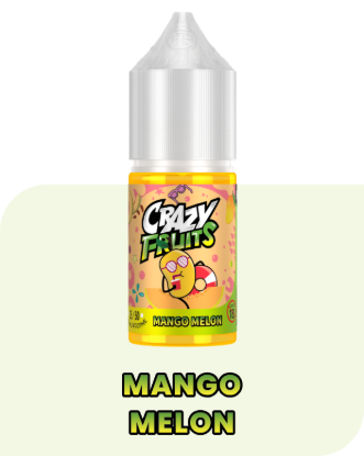 تصویر  سالت نیکوتین توکیو کریزی فروت منگو ملون (Tokyo Crazy Fruit Mango Melon SaltNic)