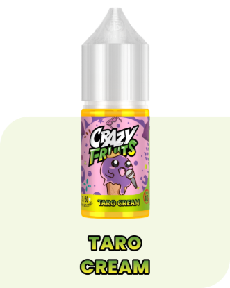 تصویر  سالت نیکوتین توکیو تارو کریم بستنی تارو ۳۰ میل (Tokyo Crazy Fruits Taro Cream Saltnic 30ml)