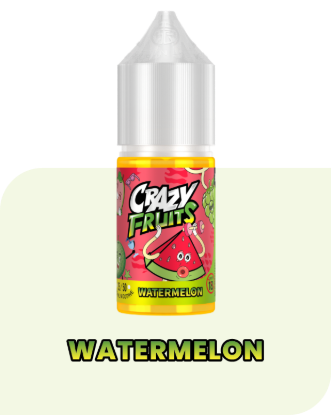 تصویر  سالت نیکوتین توکیو هندوانه ۳۰ میل (Tokyo Crazy Fruits Watermelon Saltnic 30ml)